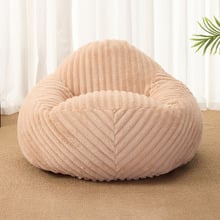 Blanche Faux Fur Compressed Lounge Chair